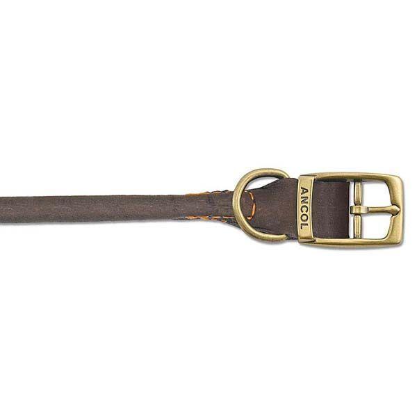 Round Sewn Leather Collars