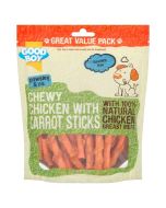 Good Boy Chewy Chicken with Carrot Sticks 320g