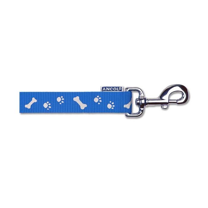 Reflective Paw & Bone Dog Lead