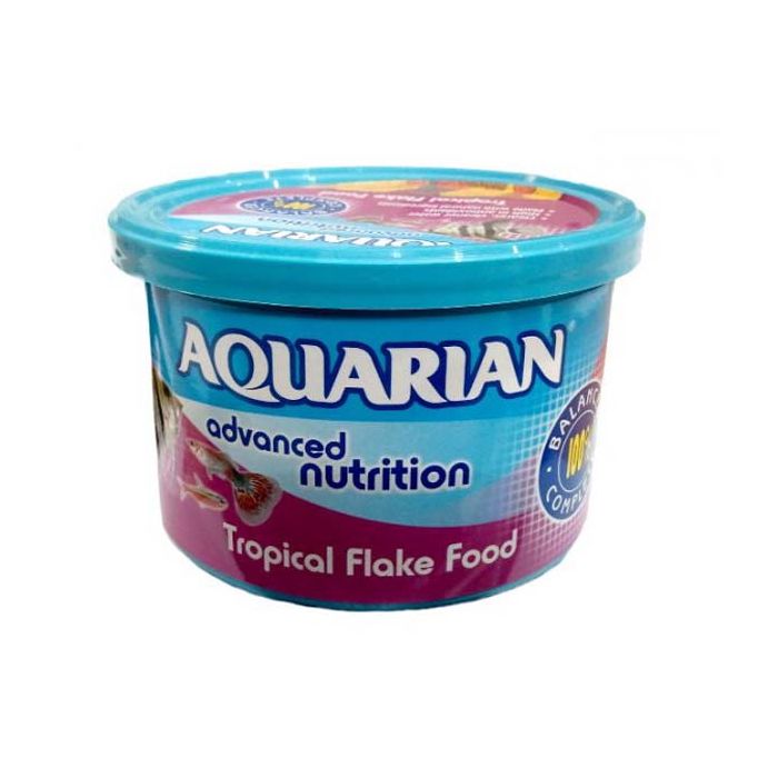 Aquarian Tropical Fish Flake Food 200g