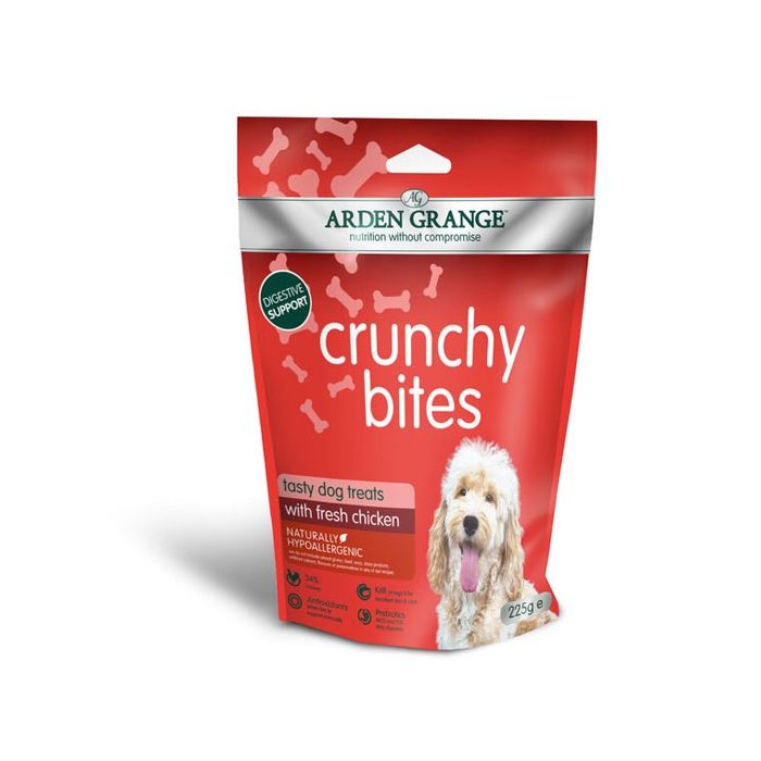 Arden Grange Crunchy Bites Chicken 225g