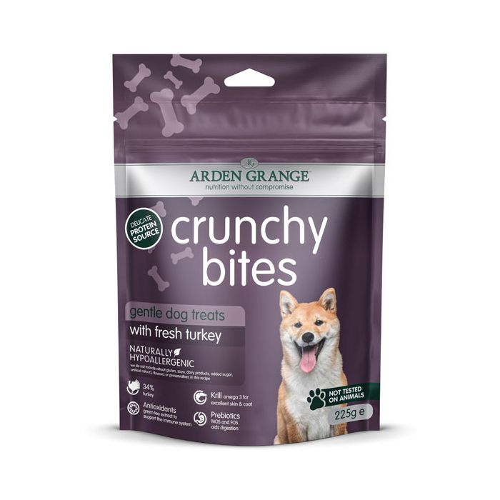 Arden Grange Crunchy Bites Turkey - 225g