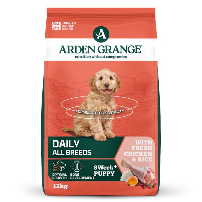 Arden Grange Puppy Chicken & Rice 12kg