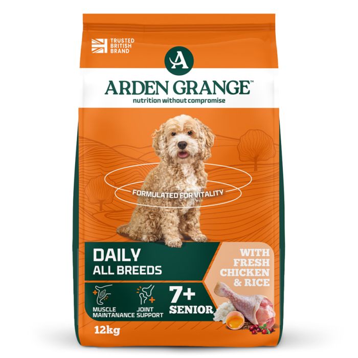 Arden Grange Senior Chicken & Rice 12kg