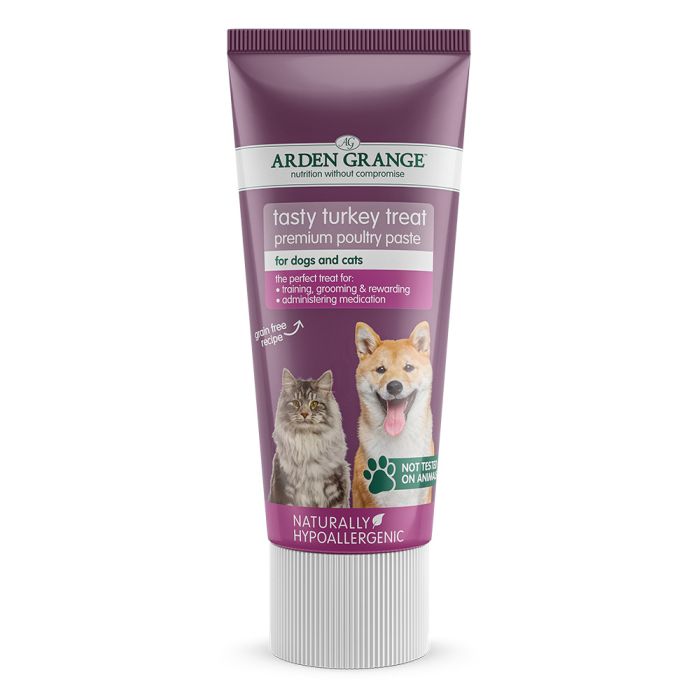 Arden Grange Tasty Turkey Paste for Dogs & Cats - 12 x 75g Box