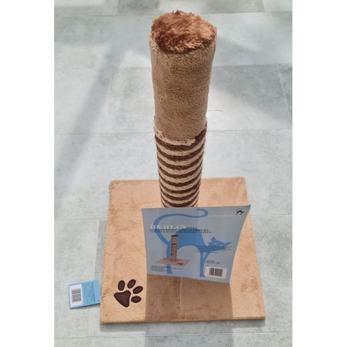 Berlin Beige Cat Scratching Post - 24 inches