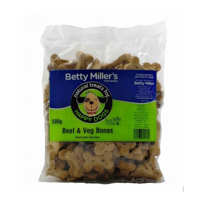 Betty Millers Beef & Veg Bones 500g
