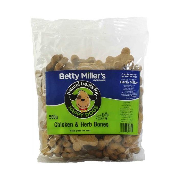 Betty Miller Chicken & Herb Bones 500g
