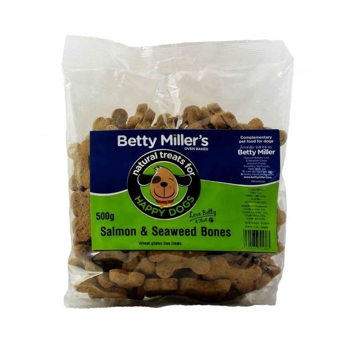 Betty Millers Salmon & Seaweed Bones 500g