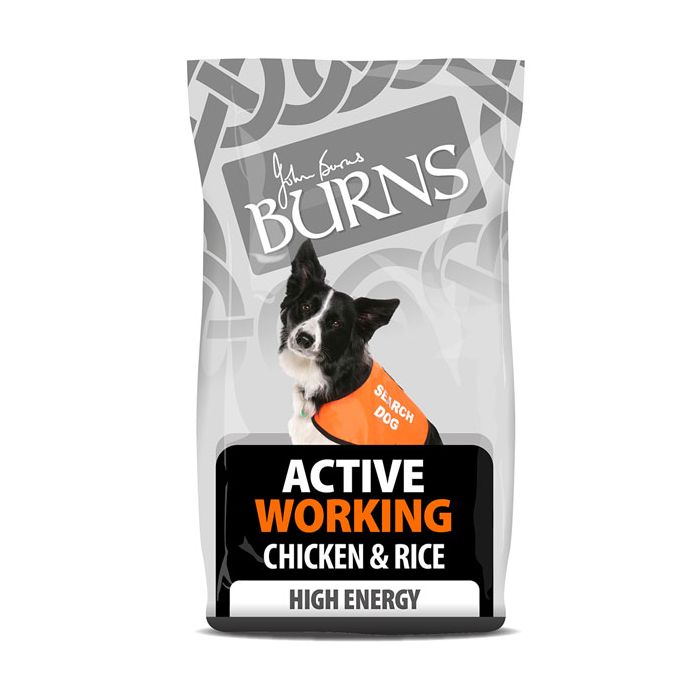 Burns Active Working Chicken & Rice 12kg