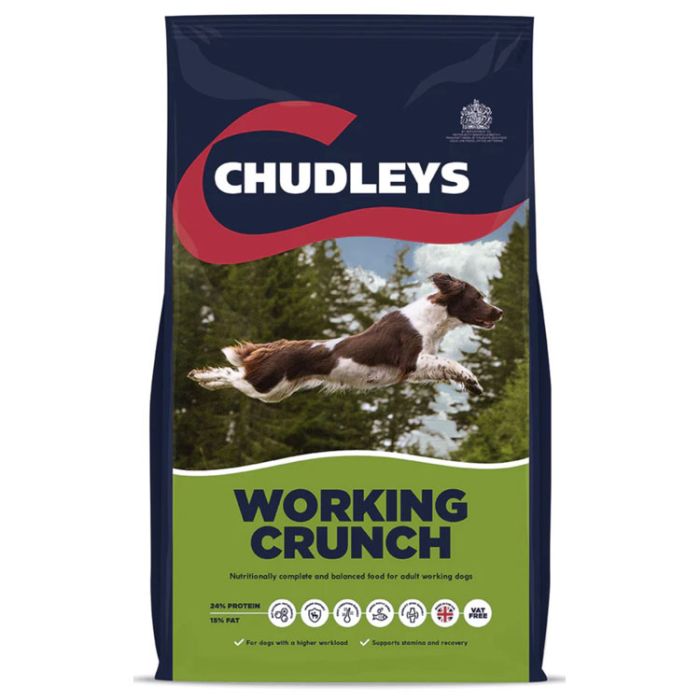 Chudleys Working Crunch Dog Food 14kg