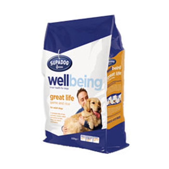 Burgess Supa Dog Wellbeing Great Life Dog Food 12.5kg