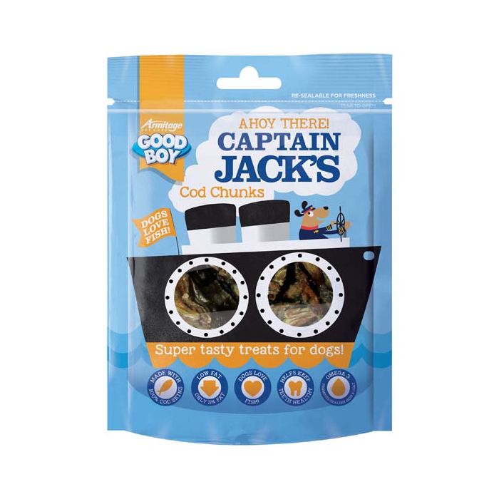 Good Boy Captain Jacks Cod Chunks