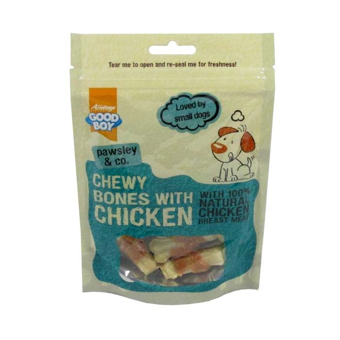 Good Boy Chewy Bones with Chicken