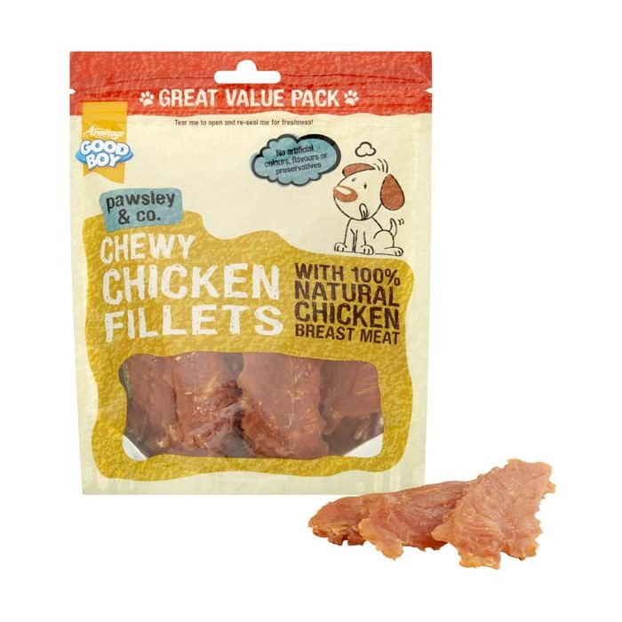 Good Boy Chewy Chicken Fillets 320g