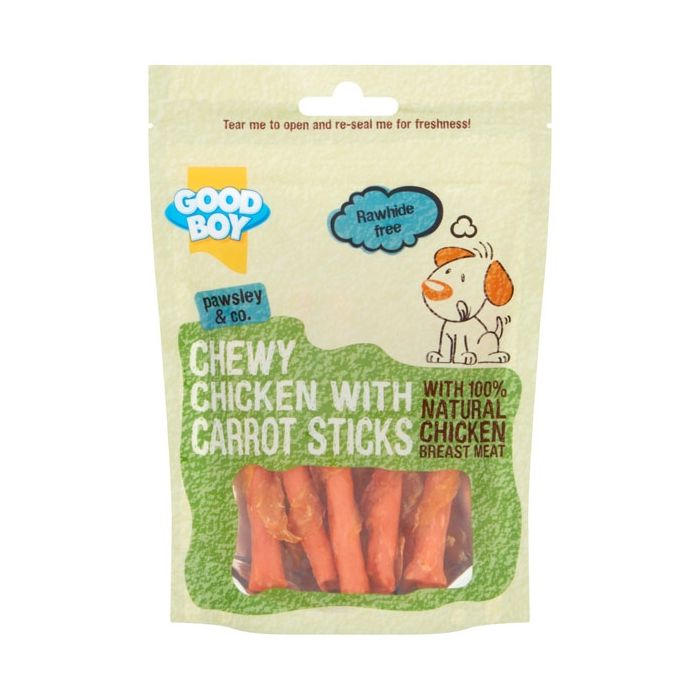 Good Boy Chewy Chicken with Carrot Sticks