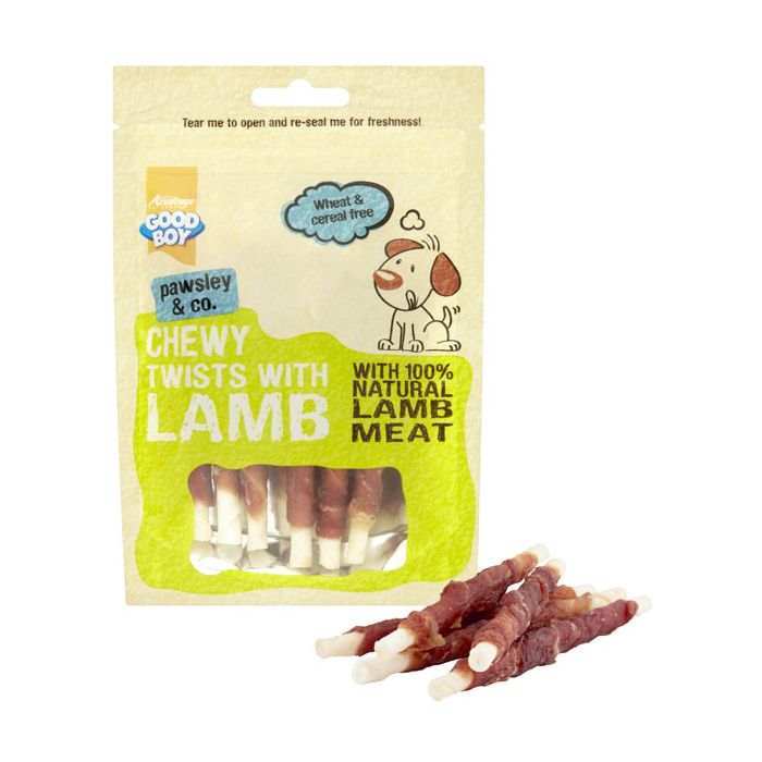 Good Boy Chewy Twists with Lamb