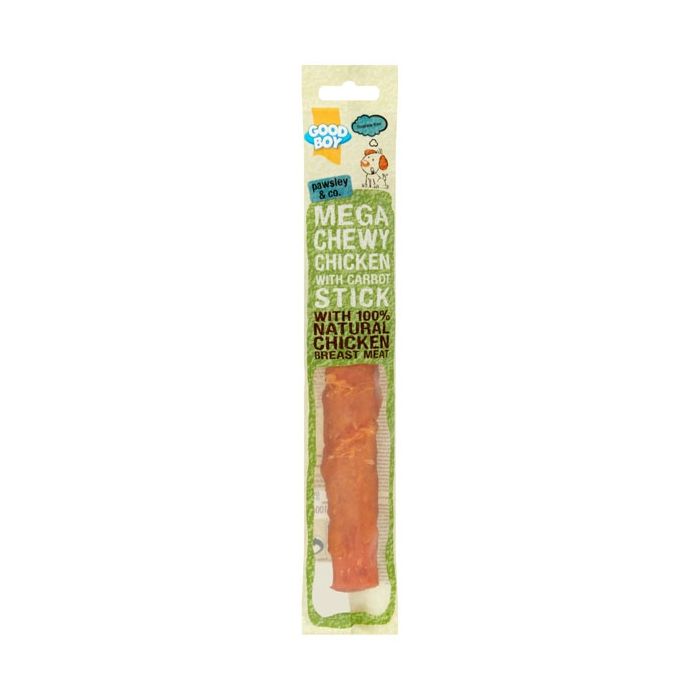 Good Boy Mega Chewy Chicken with Carrot Stick