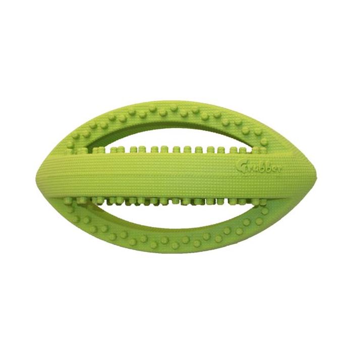 Happy Pet Grubber Rugby Ball