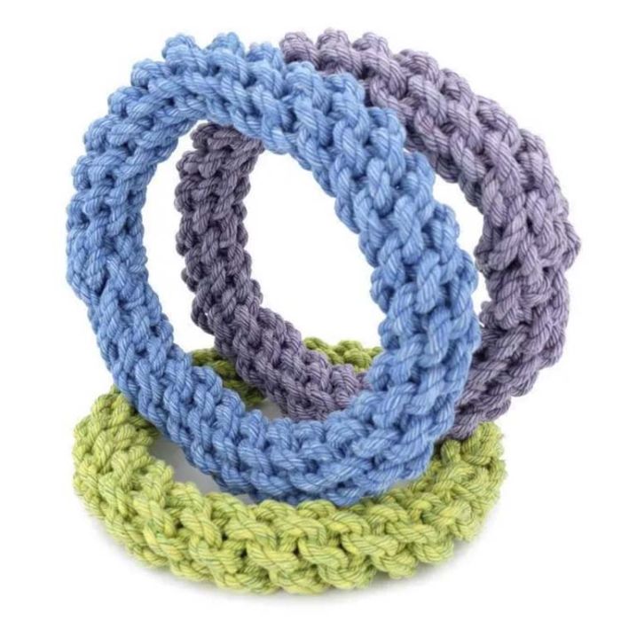 Happy Pets Nuts for Knots Large Rings - All Colours