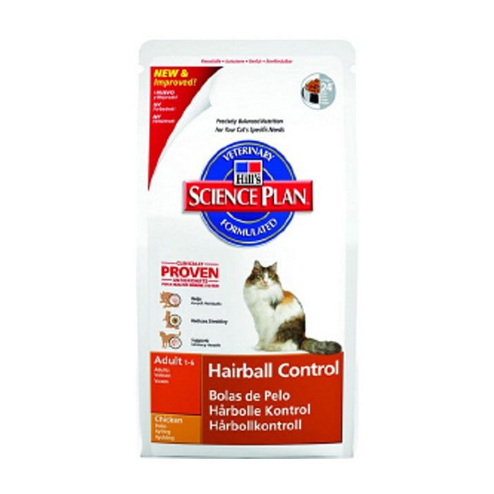 Hills Science Plan Hairball Control Cat Food 5kg