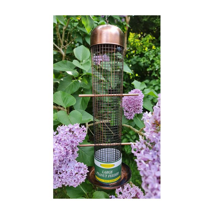 Bronze Bird Feeder - Large