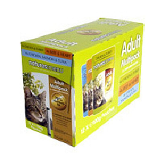 Natures Menu Adult Cat Food  Multipack 48x100g