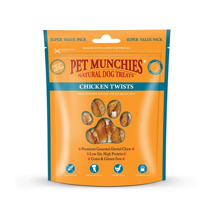 Pet Munchies Chicken Twists - 290g