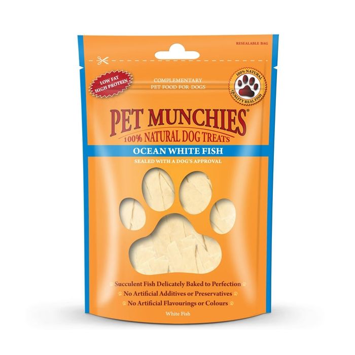 Pet Munchies Ocean White Fish Treats
