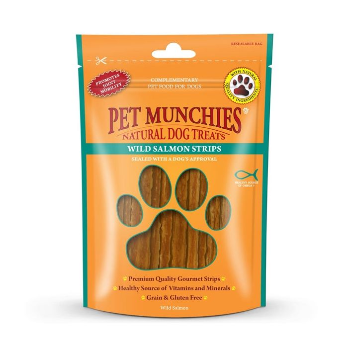 Pet Munchies Wild Salmon Strips