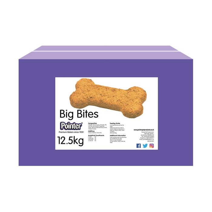 Pointer Big Bites Chicken Dog Biscuits 12.5kg