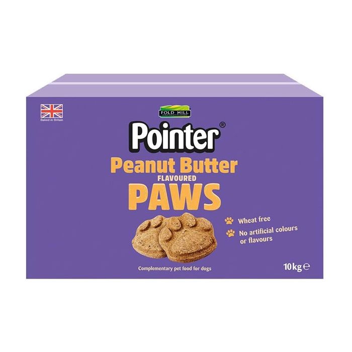 Pointer Peanut Butter Paws 10kg