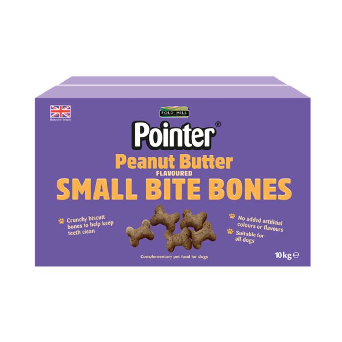 Pointer Peanut Butter Flavoured Small Bite Bones 10kg