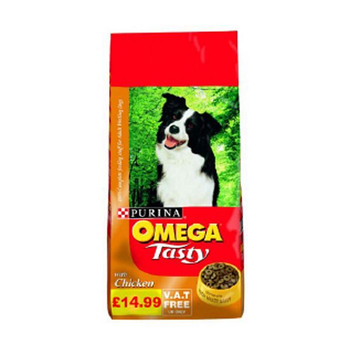 Omega Tasty Adult Chicken Dog Food 15kg