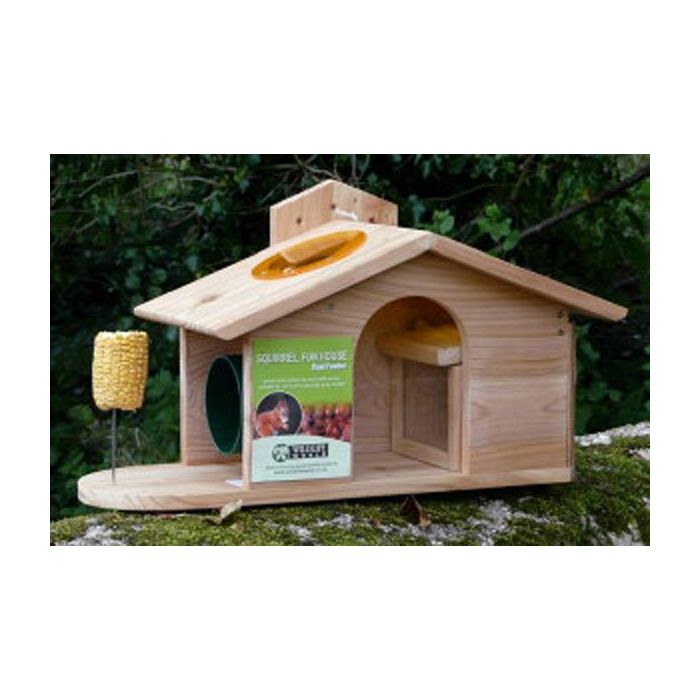 Squirrel Fun House Feeder
