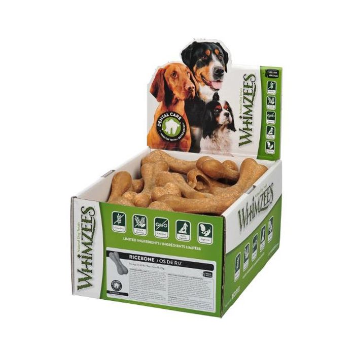 Whimzees Rice Bones Extra Large - Box of 23