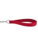 Ancol Padded Nylon and Chain Dog Lead - Red