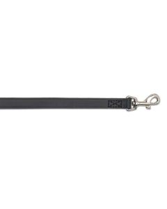 Ancol Leather Dog Lead - Black