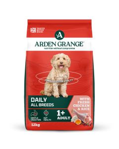 Arden Grange Chicken & Rice Dog Food 12kg