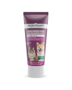 Arden Grange Tasty Turkey Paste for Dogs & Cats - 12 x 75g Box
