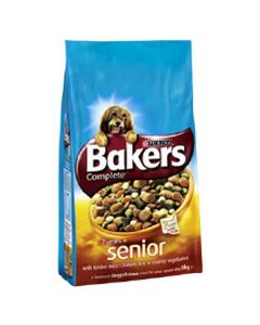 Bakers Senior Chicken & Rice Dog Food 12.5kg