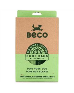 Beco Poop Bags with Handles - 120 Pack
