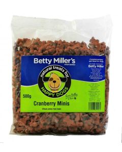 Betty Miller Cranberry Minis 500g