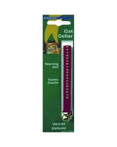 Ancol Velvet Dome Cat  Collar