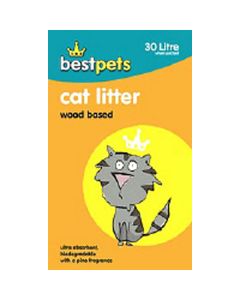 Bestpets Wood Based Cat Litter 18kg/30l
