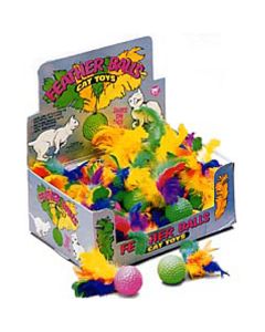 Feather Balls For Cats