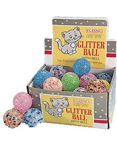 Glitter Balls Various Colours For Cats