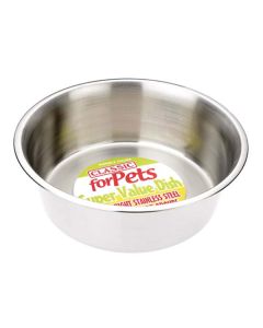 Classic Stainless Steel Dog Bowl