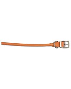 Ancol Round Leather Dog Collar