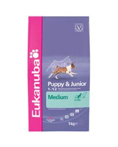 Eukanuba Puppy/Junior Medium Breed Food 15kg
